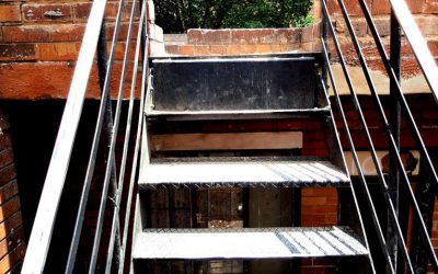 BUILDING SAFETY WITH A STAIRCASE